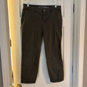 GAP Factory Olive Cropped Pants